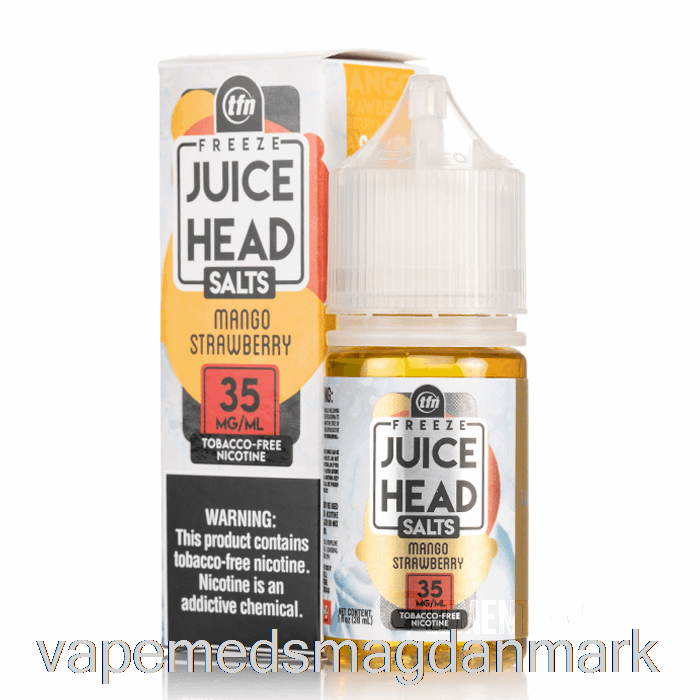 Engangs Vape Danmark Fryse Mango Jordbær - Juice Hovedsalte - 30ml 35mg